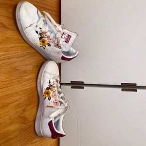 Adidas Her studios stan smiths, white+floral print